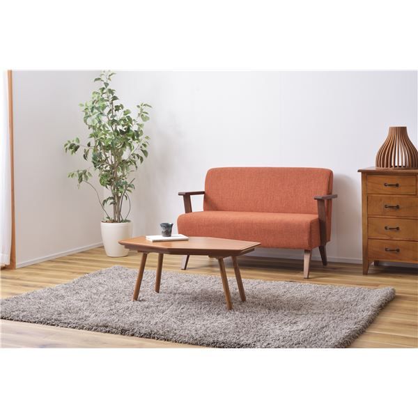 スーパSALE10倍＆4時間限定10％OFF こたつ 幅80×奥行50×高さ36.5cm 六角形 ライトブラウン コタツ布団別売 組立式 リビング ダイニング インテリア家具