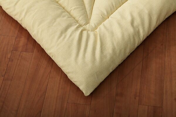 寝具 清潔 快適 掛け布団 ダニ増殖抑制 日本製 無地 シンプル シングルロング 約150×210cm代引NG