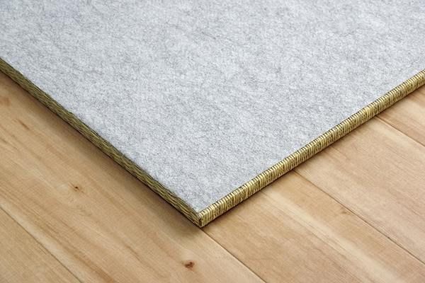 スーパSALE10倍＆4時間限定10％OFF 置き畳 ユニット畳 和室 3層 約70×70×1.5cm 9枚組 防炎 軽量 い草 日本製 国産 置きたたみ イ草 畳マット ジョイントマット【代引NG】