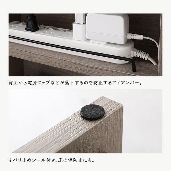 スーパSALE10倍＆4時間限定10％OFF ケーブルボックス 収納家具 幅40cm×奥行14.5×高さ45cm ブラウン 木製 収納ボックス コードケース コード収納 ケーブル収納ボックス スマホスタンド ケーブル隠し 配線カバー ルーター収納 コンパクト フラップ扉仕様