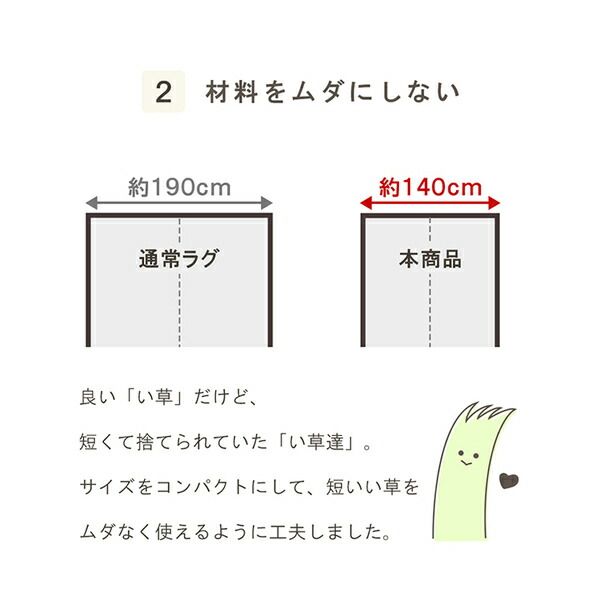 サスティナブル irucico いるしこ みらい 自然素材 国産 日本製 い草 無垢 敷き物 ラグ カーペット マット 消臭 蒸れにくい ナチュラル 約140×140cm代引NG