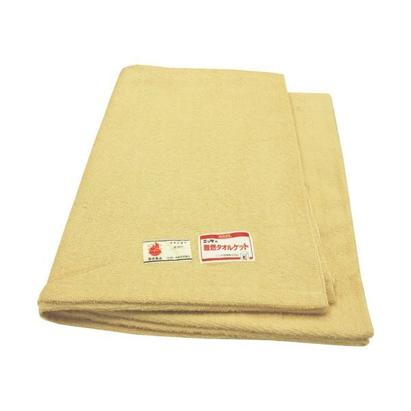 スーパSALE10倍＆4時間限定10％OFF ニッケ商事 難燃性タオルケットNT70532 1ケース(10枚)