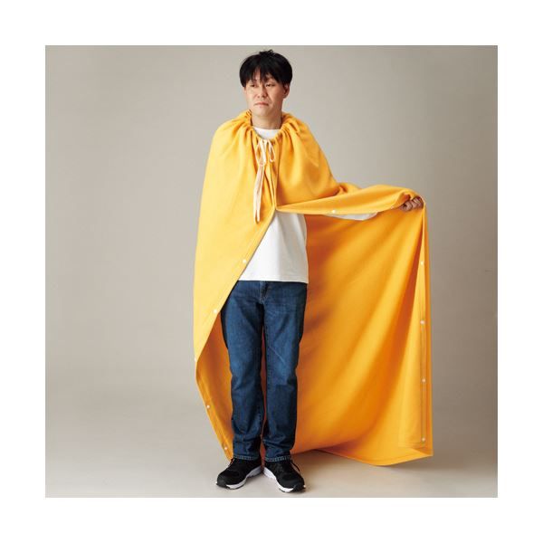 スーパSALE10倍＆4時間限定10％OFF 河本総合防災 4WAYコンパクト毛布 1枚