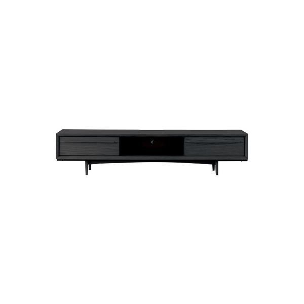 テレビ台 テレビボード 約幅150cm ブラック スチール 木製 脚付き 組立品 リビング ダイニング インテリア家具代引NG