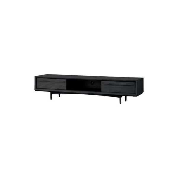 テレビ台 テレビボード 約幅150cm ブラック スチール 木製 脚付き 組立品 リビング ダイニング インテリア家具代引NG
