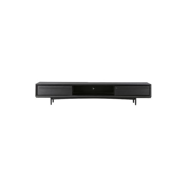 テレビ台 テレビボード 約幅180cm ブラック スチール 木製 脚付き 組立品 リビング ダイニング インテリア家具代引NG