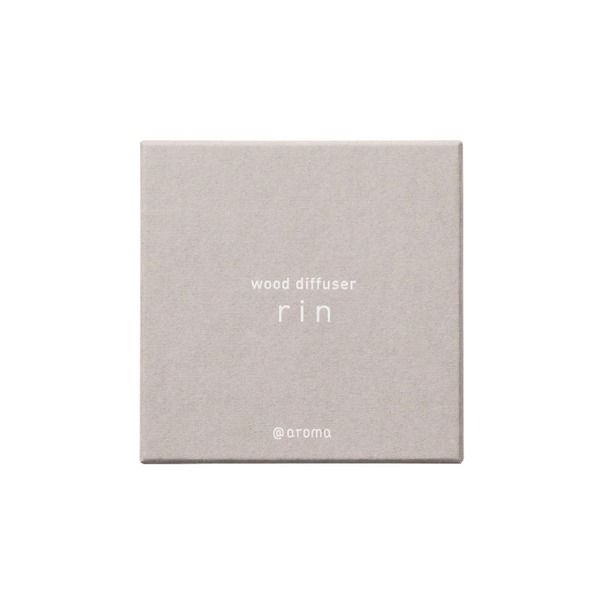 スーパSALE10倍＆4時間限定10％OFF アットアロマ【サステナブル】 wood diffuser rin ウッドディフューザー リン【オイル別売】【代引NG】