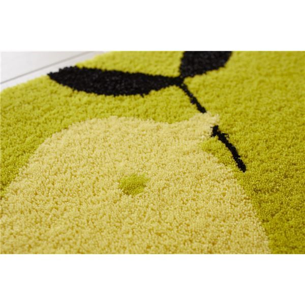 スーパSALE10倍＆4時間限定10％OFF スミノエ デザインライフ コトリマット/玄関マット 約幅45×長さ75cm イエロー【代引NG】