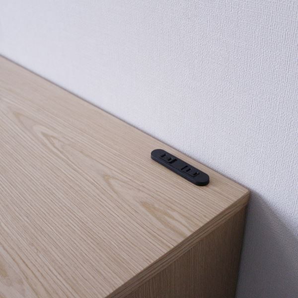 スーパSALE10倍＆4時間限定10％OFF 収納棚 約幅80×奥行42.5×高さ87.5cm ナチュラル オープンレール コンセント付き カウンター リビングボード ダイニング【代引NG】