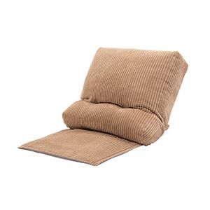 スーパSALE10倍＆4時間限定10％OFF マルチフロアチェア ベージュ 約幅52cm 完成品