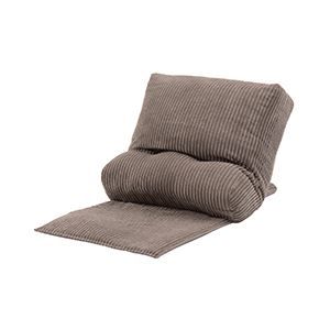 スーパSALE10倍＆4時間限定10％OFF マルチフロアチェア グレー 約幅52cm 完成品