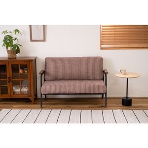 スーパSALE10倍＆4時間限定10％OFF ソファ 2人掛け グレー 約幅110cm 組立品