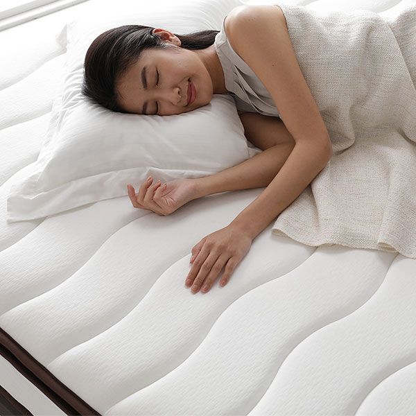 スーパSALE10倍＆4時間限定10％OFF マットレス 単品 ダブル 2層ポケットコイル ハイグレード 快眠 ニット 体圧分散 1年保証 コンパクト 圧縮梱包 厚み21cm ポケットコイルマットレス 寝具 ダブルマットレス