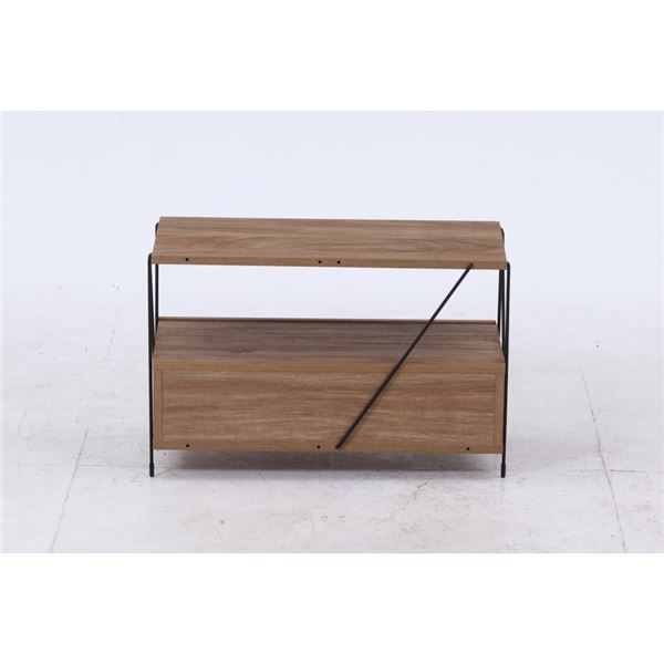 EZBOワイヤー TVラック OAK NA オークナチュラル 組立式代引NG