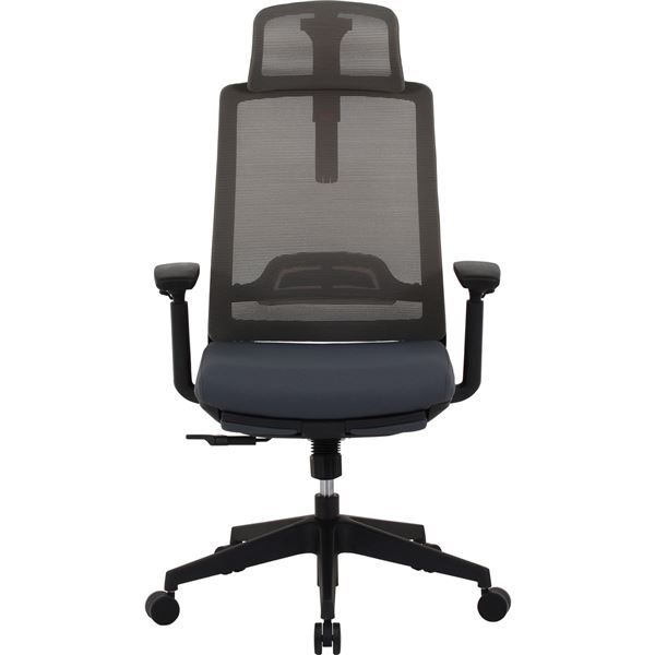 スーパSALE10倍＆4時間限定10％OFF オフィスチェア ダービット GY グレー 組立式【代引NG】