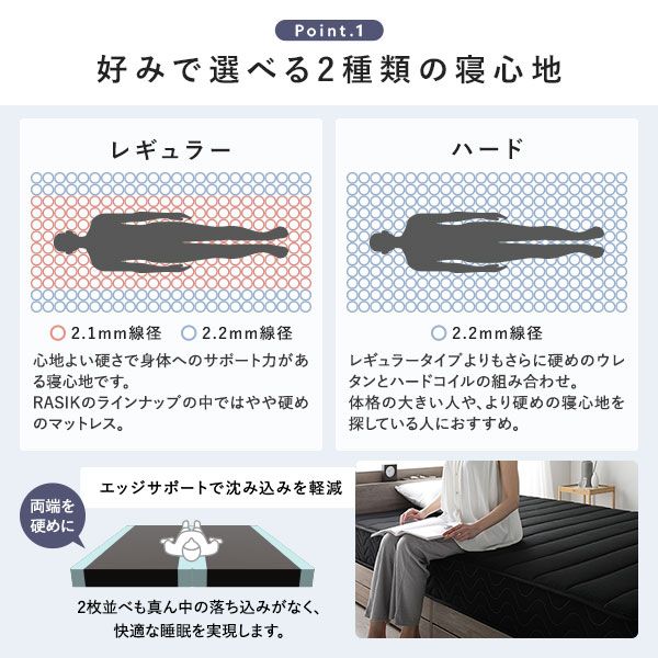 ベッド セミダブル 国産ポケットコイルマットレス付き ナチュラル 高さ調整可 棚付き 宮付き 宮棚付き コンセント付き すのこベッド すのこ ベット ハイタイプベッド ミドルタイプベッド ローベッド フロアベッド Asteria アステリア セミダブルベッド セミダブルベット