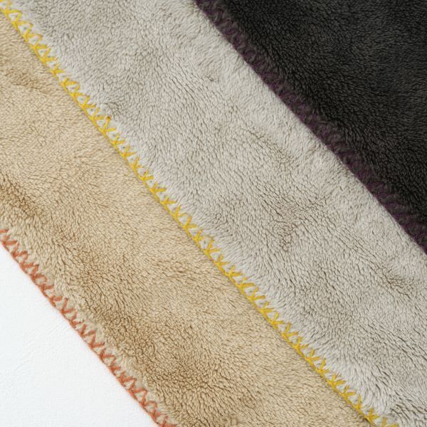 スーパSALE10倍＆4時間限定10％OFF ハーフケット 約100×140cm ベージュ ステッチ 吸湿発熱機能 もこもこあったか ブランケット リビング インテリア雑貨