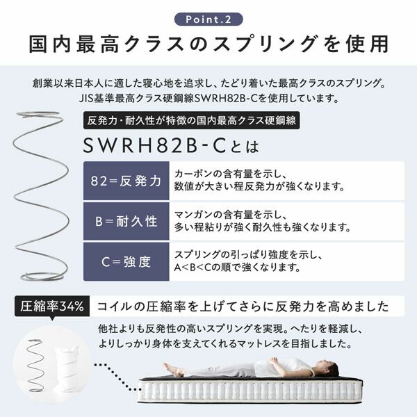 ステージベッド 棚付 ステージタイプ シングル 国産ポケットコイルマットレス付 レギュラー ストーングレー フレーム幅120cm マットレス幅97cm 宮付 コンセント 専用パッド 頑丈 通気性 ローベッド すのこベッド ベッドフレーム フロアベッド 寝具 ベッドルーム 寝室