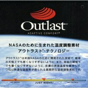 スーパSALE10倍＆4時間限定10％OFF 快適な温度帯に働きかける温度調整素材アウトラスト使用 涼感敷パッドシーツ ダブル ブルー 綿100% 日本製