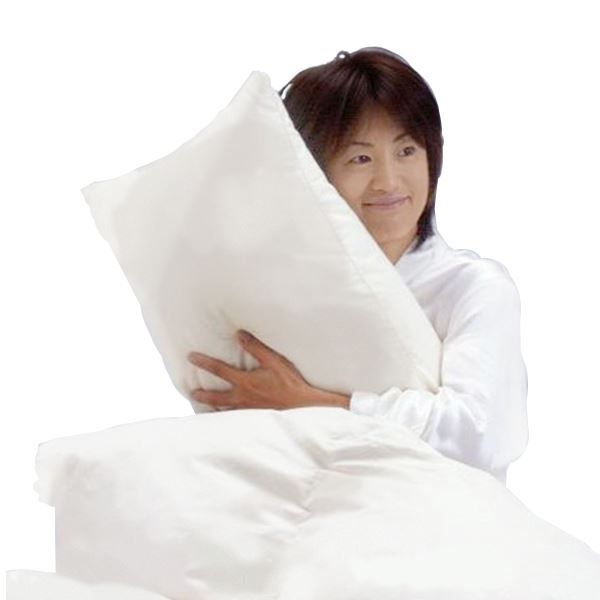 スーパSALE10倍＆4時間限定10％OFF ダウン85%使用ふかふか羽毛枕 大サイズ 綿100% 日本製