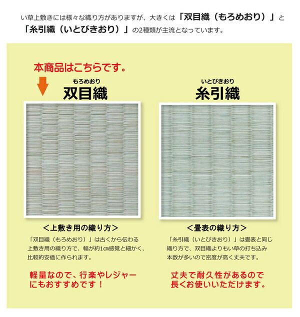 日本製 い草 上敷き/ラグマット 双目織 本間2畳 約191×191cm 抗菌 防臭 調湿機能付き ほほえみ 〔リビング〕代引NG