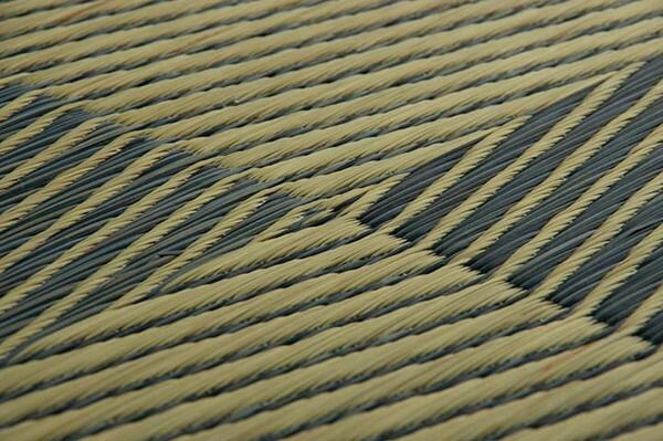 い草 ユニット畳/置き畳 【ブルー 約82×82×1.7cm 4枚1セット】 正方形 軽量タイプ 抗菌 防臭 消臭 調湿 ニール 半畳 市松 〔リビング〕【代引NG】