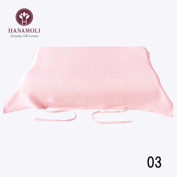 スーパSALE10倍＆4時間限定10％OFF シルク100％ 寝具 シルク小物 旅行 快眠 シルクサテン枕カバー(ひもタイプ）