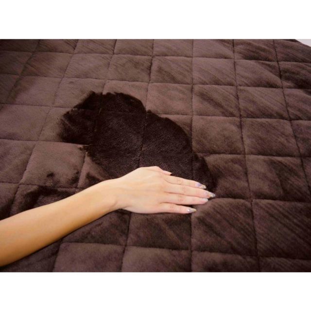 3%OFFクーポン有  あったか高密度マイクロファイバー敷きパッド キングサイズ 180ｘ200cm MI 敷パッド