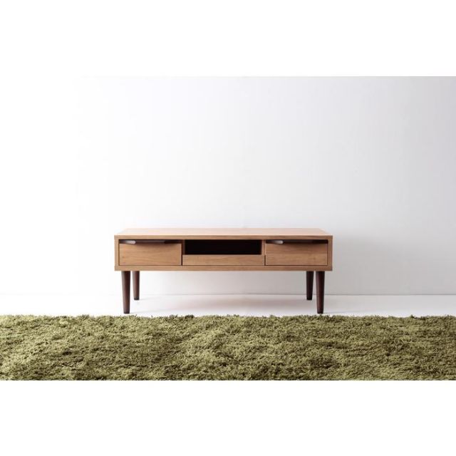 スーパSALE10倍＆4時間限定10％OFF ケルン 棚付きセンターテーブル　１０４cm