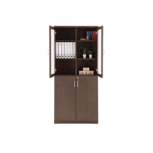 スーパSALE10倍＆4時間限定10％OFF 国産　日本製 木製両開き書庫