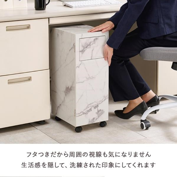 MITAS ダストボックス　MUD-6952 キャスター付き　15L（ペール付き）