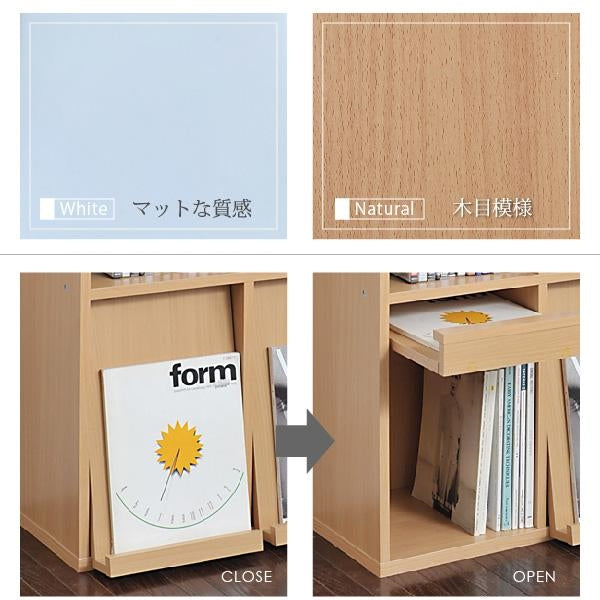 ディスプレイラック 6BOX 扉付き cd dvd 雑誌 が ディスプレイ ディスプレイラック 6BOX 扉付き cd dvd 雑誌 が ディスプレイ